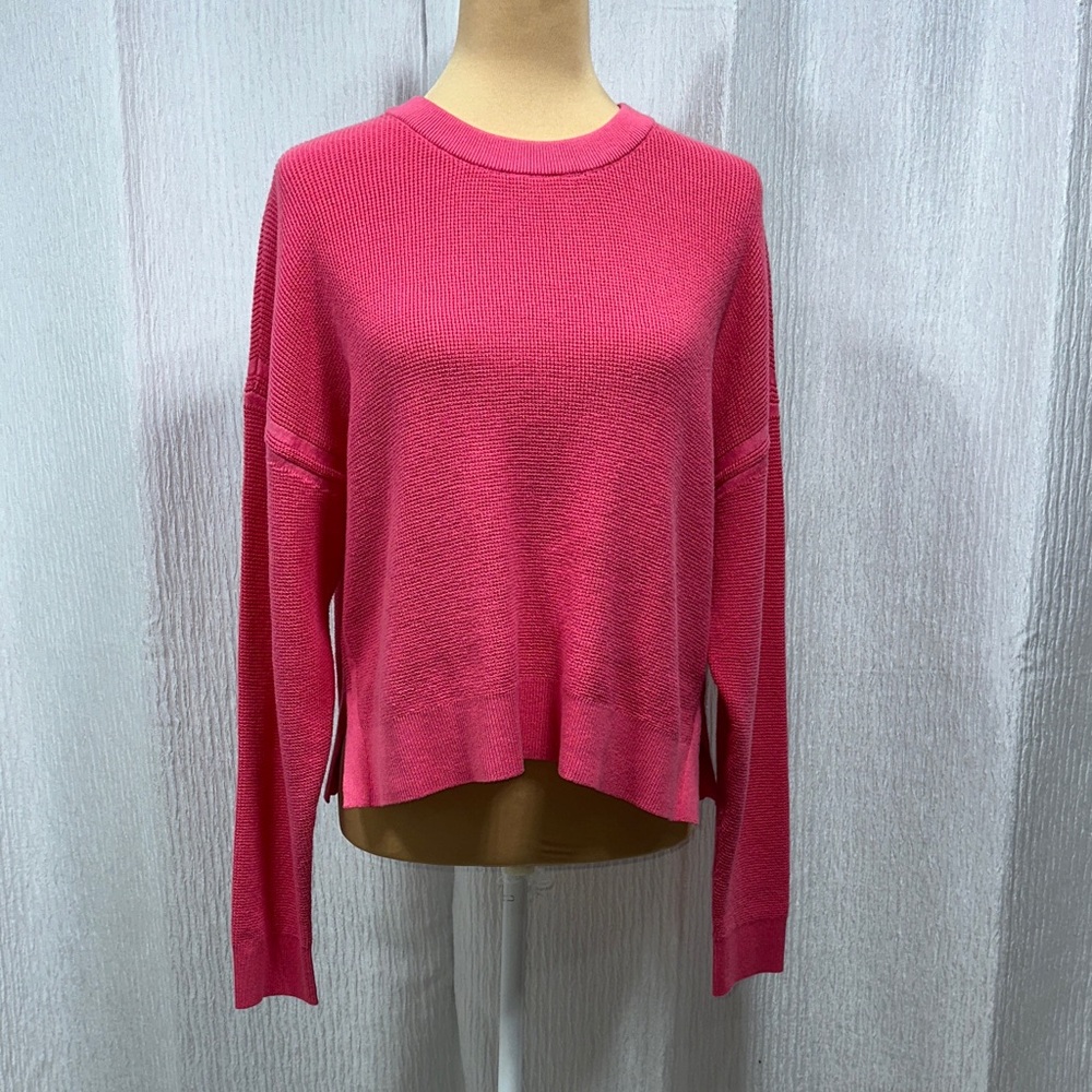 Michael Kors Camelia Rose Knit Crewneck Sweater